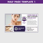 half page template 1