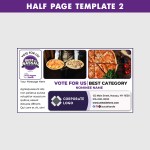 half page template 2