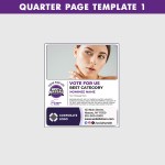 quarter page template 1