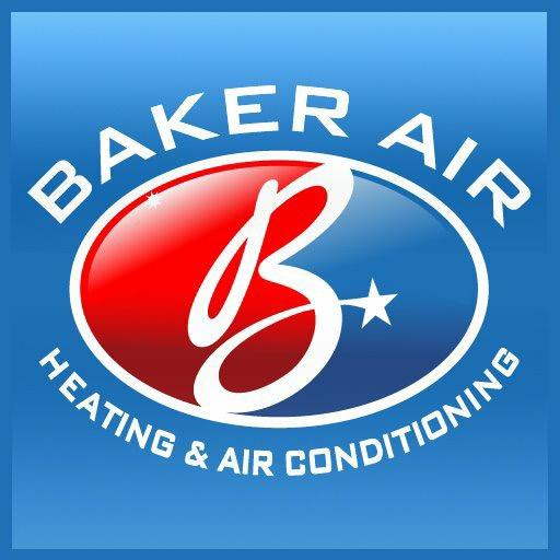 Baker Air Logo - Blue
